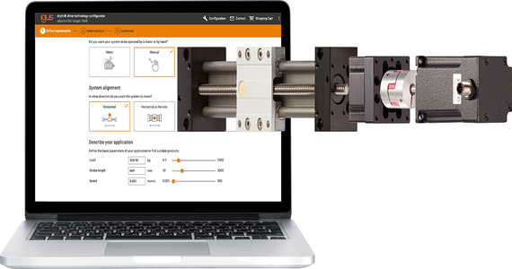 Online tools for product selection
